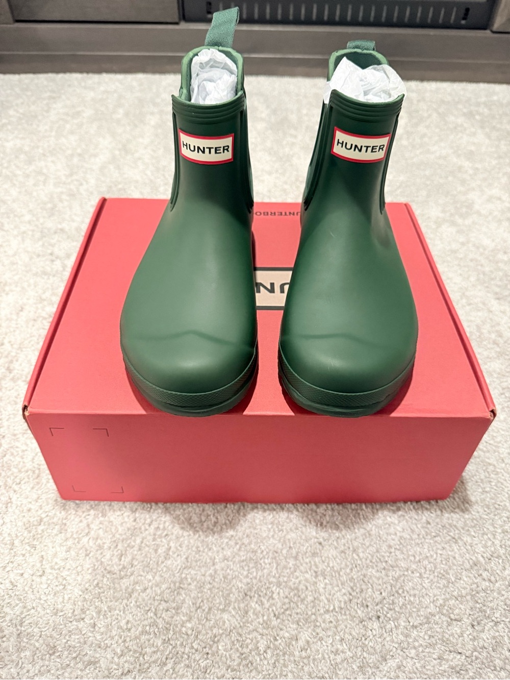 Hunter Women's Original Chelsea Boots Hunter Green